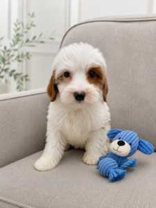 Goldendoodle puppy in Las Vegas from Coco and Rudy litter